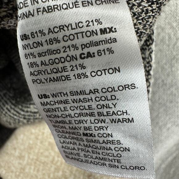 Chico's 3 US XL Tiger Animal Print Face V neck Tan Pullover Tunic Sweater NEW - Picture 6 of 7